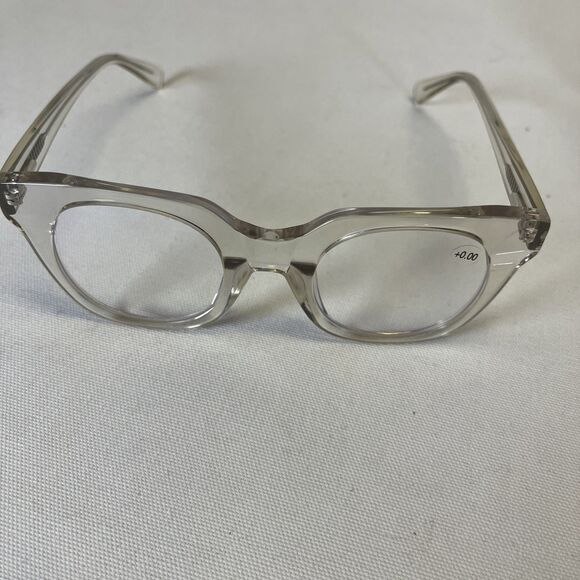 MicroVision Optical Blue Light Blocking Readers Lucinda Clear Frame w Case 0.00 - Picture 3 of 5